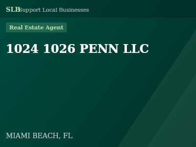 1024 1026 PENN LLC — Real Estate Agent in MIAMI BEACH, FL