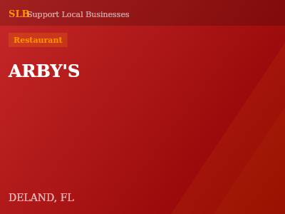 ARBY'S — Restaurant in DELAND, FL