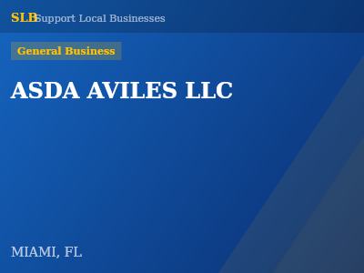 ASDA AVILES LLC — General Business in MIAMI, FL