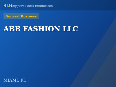 ABB FASHION LLC — General Business in MIAMI, FL