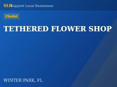 TETHERED FLOWER SHOP — Florist in WINTER PARK, FL