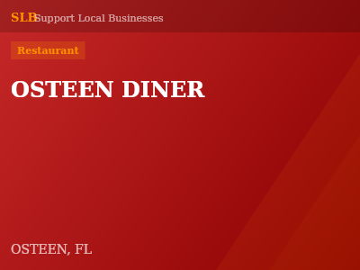 OSTEEN DINER — Restaurant in OSTEEN, FL