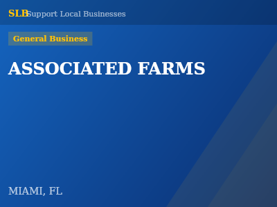 ASSOCIATED FARMS — General Business in MIAMI, FL
