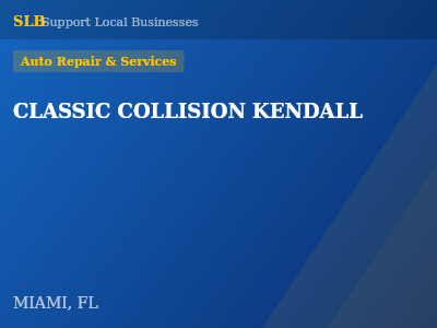 CLASSIC COLLISION KENDALL — Auto Repair & Services in MIAMI, FL