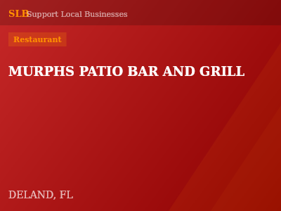MURPHS PATIO BAR AND GRILL — Restaurant in DELAND, FL