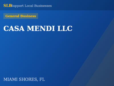 CASA MENDI LLC — General Business in MIAMI SHORES, FL