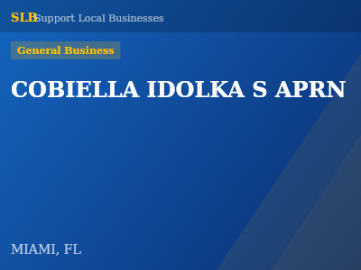 COBIELLA IDOLKA S APRN — General Business in MIAMI, FL