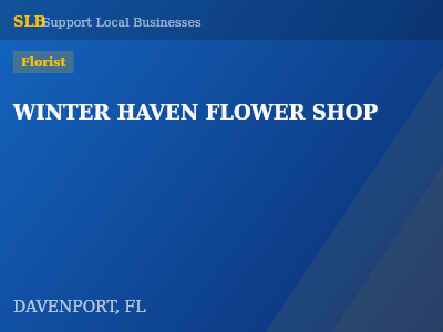 WINTER HAVEN FLOWER SHOP — Florist in DAVENPORT, FL