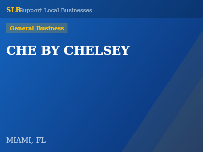 CHE BY CHELSEY — General Business in MIAMI, FL