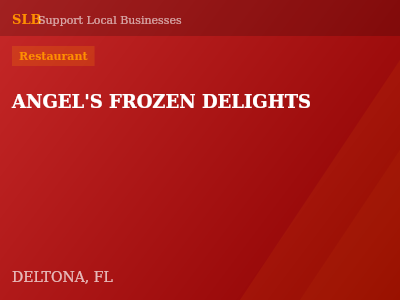 ANGEL'S FROZEN DELIGHTS — Restaurant in DELTONA, FL