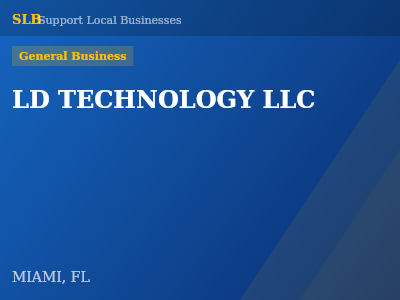 LD TECHNOLOGY LLC — General Business in MIAMI, FL