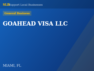 GOAHEAD VISA LLC — General Business in MIAMI, FL