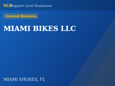 MIAMI BIKES LLC — General Business in MIAMI SHORES, FL