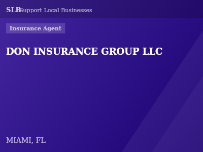 DON INSURANCE GROUP LLC — Insurance Agent in MIAMI, FL