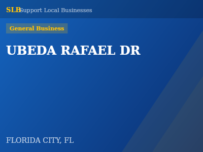 UBEDA RAFAEL DR — General Business in FLORIDA CITY, FL