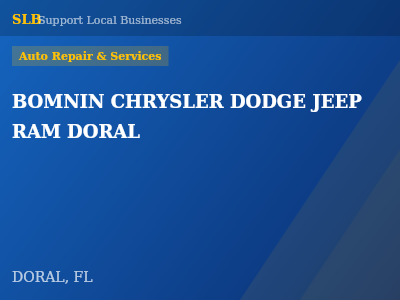BOMNIN CHRYSLER DODGE JEEP RAM DORAL — Auto Repair & Services in DORAL, FL