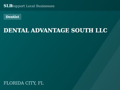 DENTAL ADVANTAGE SOUTH LLC — Dentist in FLORIDA CITY, FL
