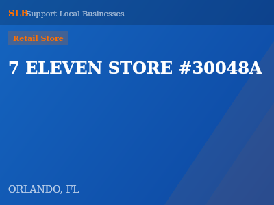 7 ELEVEN STORE #30048A — Retail Store in ORLANDO, FL