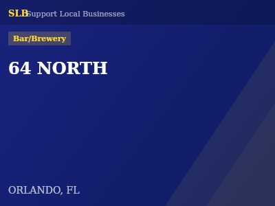 64 NORTH — Bar/Brewery in ORLANDO, FL