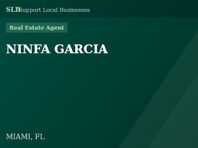 NINFA GARCIA — Real Estate Agent in MIAMI, FL