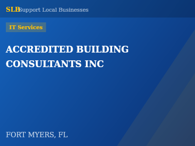 ACCREDITED BUILDING CONSULTANTS INC — IT Services in FORT MYERS, FL