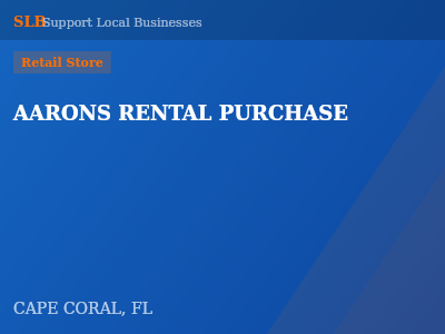 AARONS RENTAL PURCHASE — Retail Store in CAPE CORAL, FL