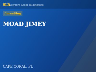 MOAD JIMEY — Consulting in CAPE CORAL, FL