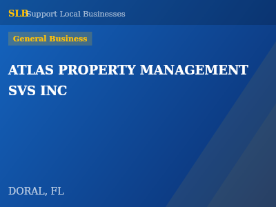 ATLAS PROPERTY MANAGEMENT SVS INC — General Business in DORAL, FL