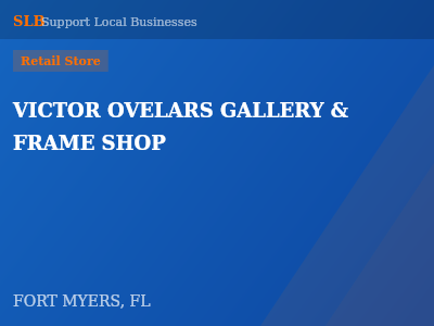 VICTOR OVELARS GALLERY & FRAME SHOP — Retail Store in FORT MYERS, FL