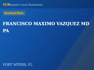FRANCISCO MAXIMO VAZQUEZ MD PA — Doctor/Clinic in FORT MYERS, FL