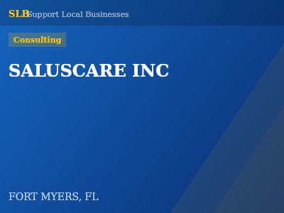 SALUSCARE INC — Consulting in FORT MYERS, FL