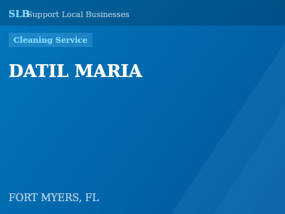 DATIL MARIA — Cleaning Service in FORT MYERS, FL