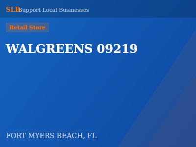WALGREENS 09219 — Retail Store in FORT MYERS BEACH, FL