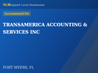 TRANSAMERICA ACCOUNTING & SERVICES INC — Accountant/CPA in FORT MYERS, FL