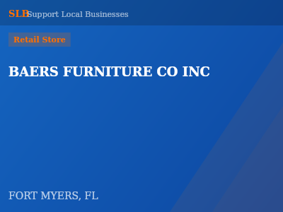 BAERS FURNITURE CO INC — Retail Store in FORT MYERS, FL