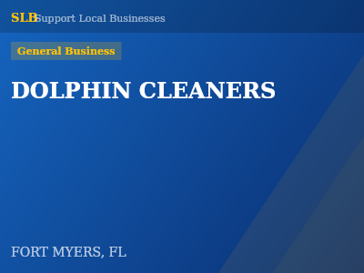 DOLPHIN CLEANERS — General Business in FORT MYERS, FL