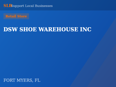 DSW SHOE WAREHOUSE INC — Retail Store in FORT MYERS, FL