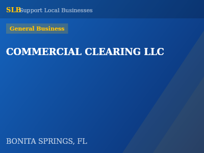 COMMERCIAL CLEARING LLC — General Business in BONITA SPRINGS, FL
