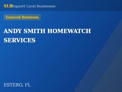ANDY SMITH HOMEWATCH SERVICES — General Business in ESTERO, FL