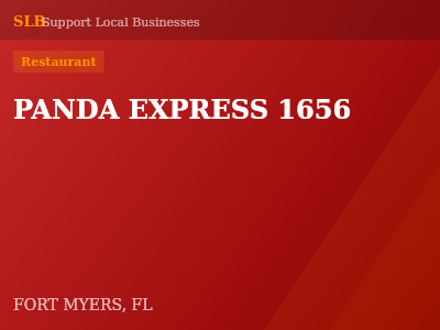 PANDA EXPRESS 1656 — Restaurant in FORT MYERS, FL