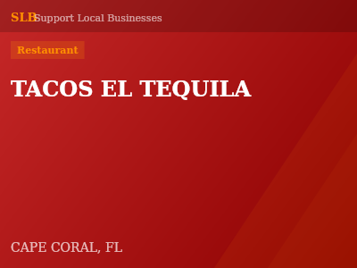 TACOS EL TEQUILA — Restaurant in CAPE CORAL, FL