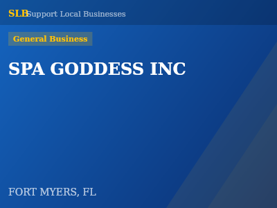 SPA GODDESS INC — General Business in FORT MYERS, FL