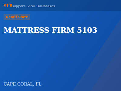 MATTRESS FIRM 5103 — Retail Store in CAPE CORAL, FL