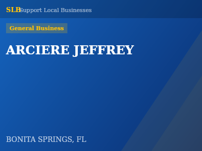 ARCIERE JEFFREY — General Business in BONITA SPRINGS, FL