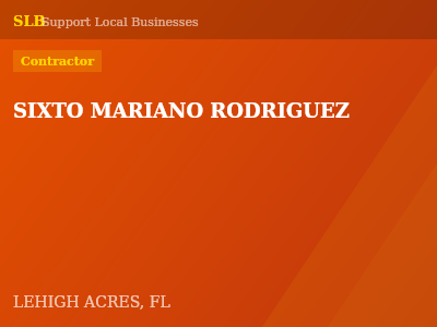 SIXTO MARIANO RODRIGUEZ — Contractor in LEHIGH ACRES, FL