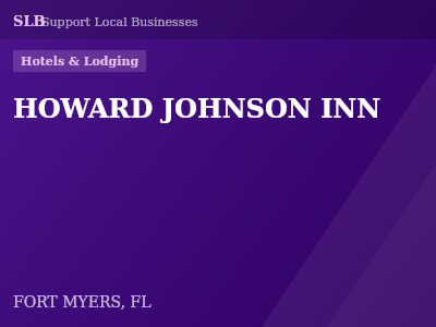 HOWARD JOHNSON INN — Hotels & Lodging in FORT MYERS, FL