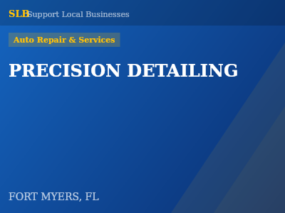 PRECISION DETAILING — Auto Repair & Services in FORT MYERS, FL