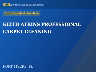 KEITH ATKINS PROFESSIONAL CARPET CLEANING — Auto Repair & Services in FORT MYERS, FL