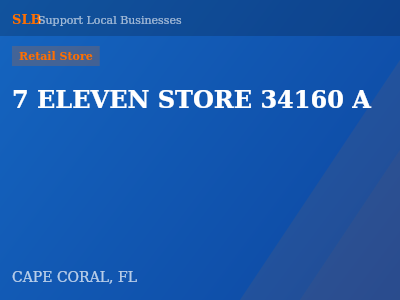 7 ELEVEN STORE 34160 A — Retail Store in CAPE CORAL, FL