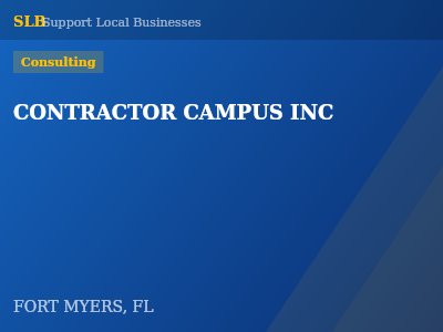 CONTRACTOR CAMPUS INC — Consulting in FORT MYERS, FL